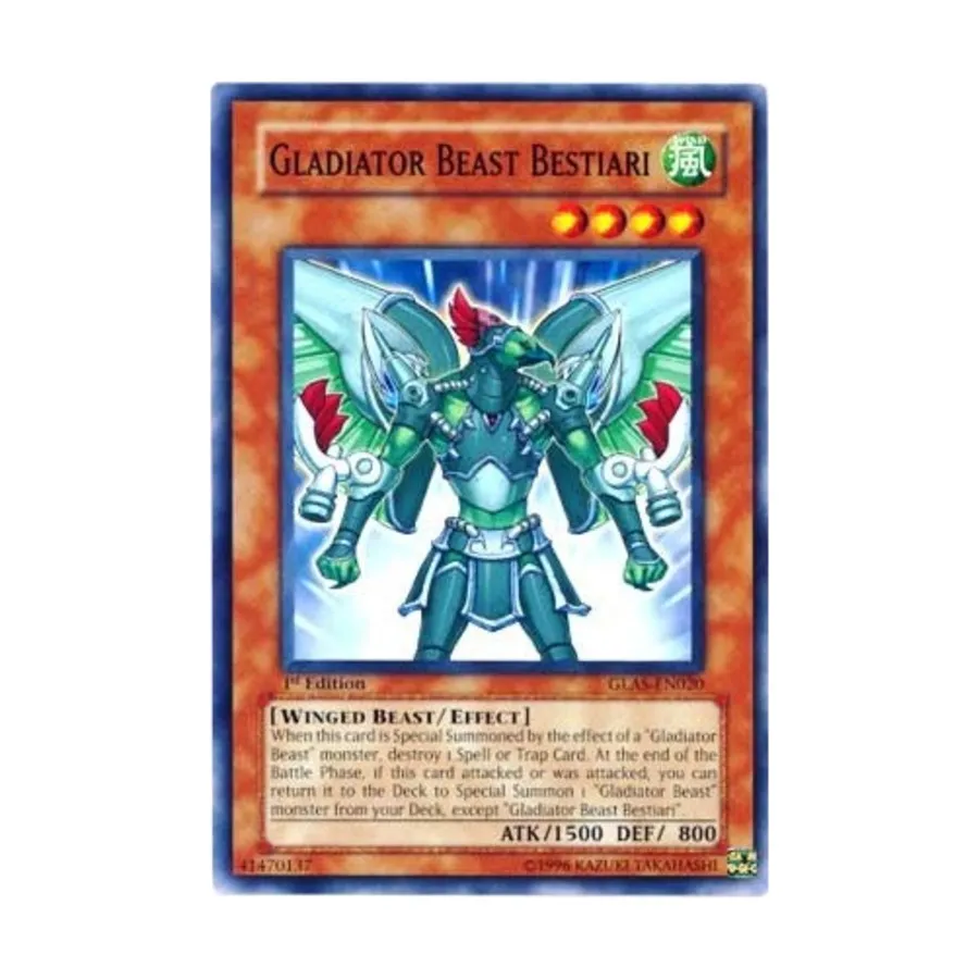 

CCG Гладиатор-зверь-бестиари (Обычный), Yu-Gi-Oh - Gladiator's Assault - Singles