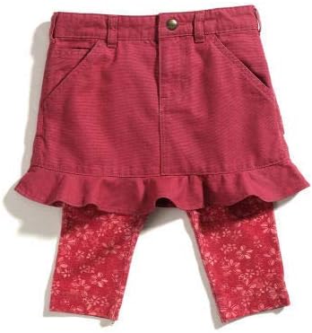 

Carhartt детский комплект юбка и колготки CG9523 Washed Duck, Dark Red