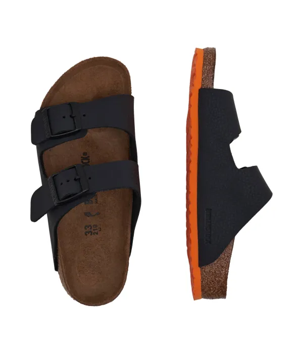 Тапочки Аризона Narrow fit Birkenstock, черный — фото 3