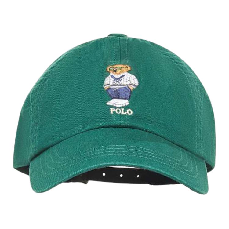 

Polo Ralph Lauren Бейсболка с изогнутым козырьком и медвежонком Поло, Green