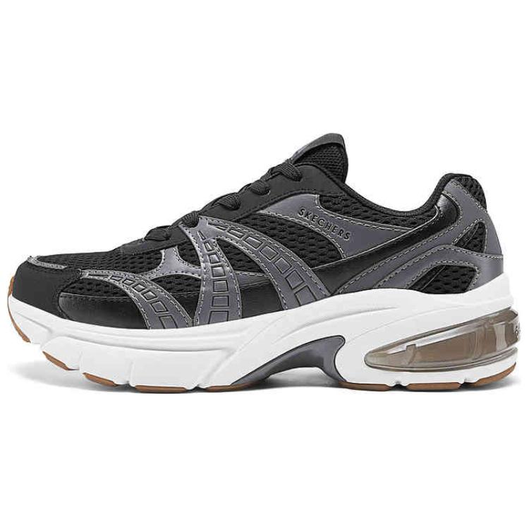 

Skechers Кроссовки для бега SHADOW, износостойкие, низкие, мужские, черно-серые