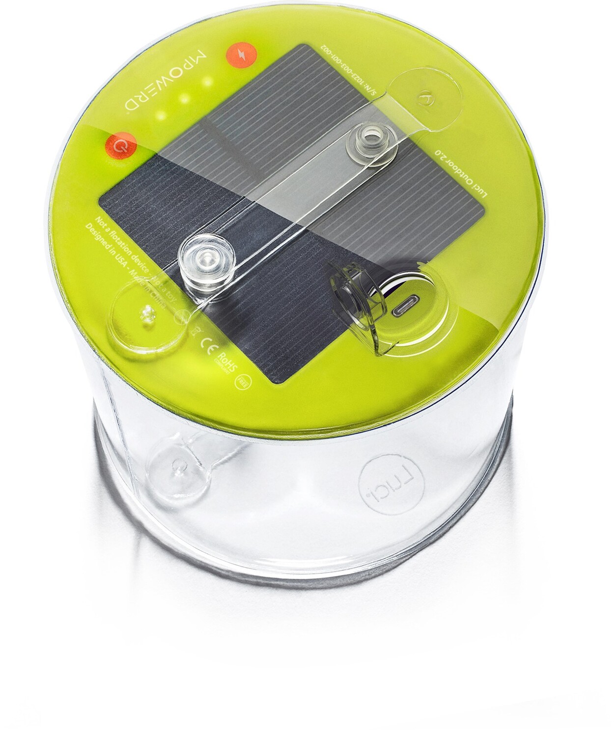 

Надувной солнечный фонарь Luci: Outdoor 2.0 MPOWERD
