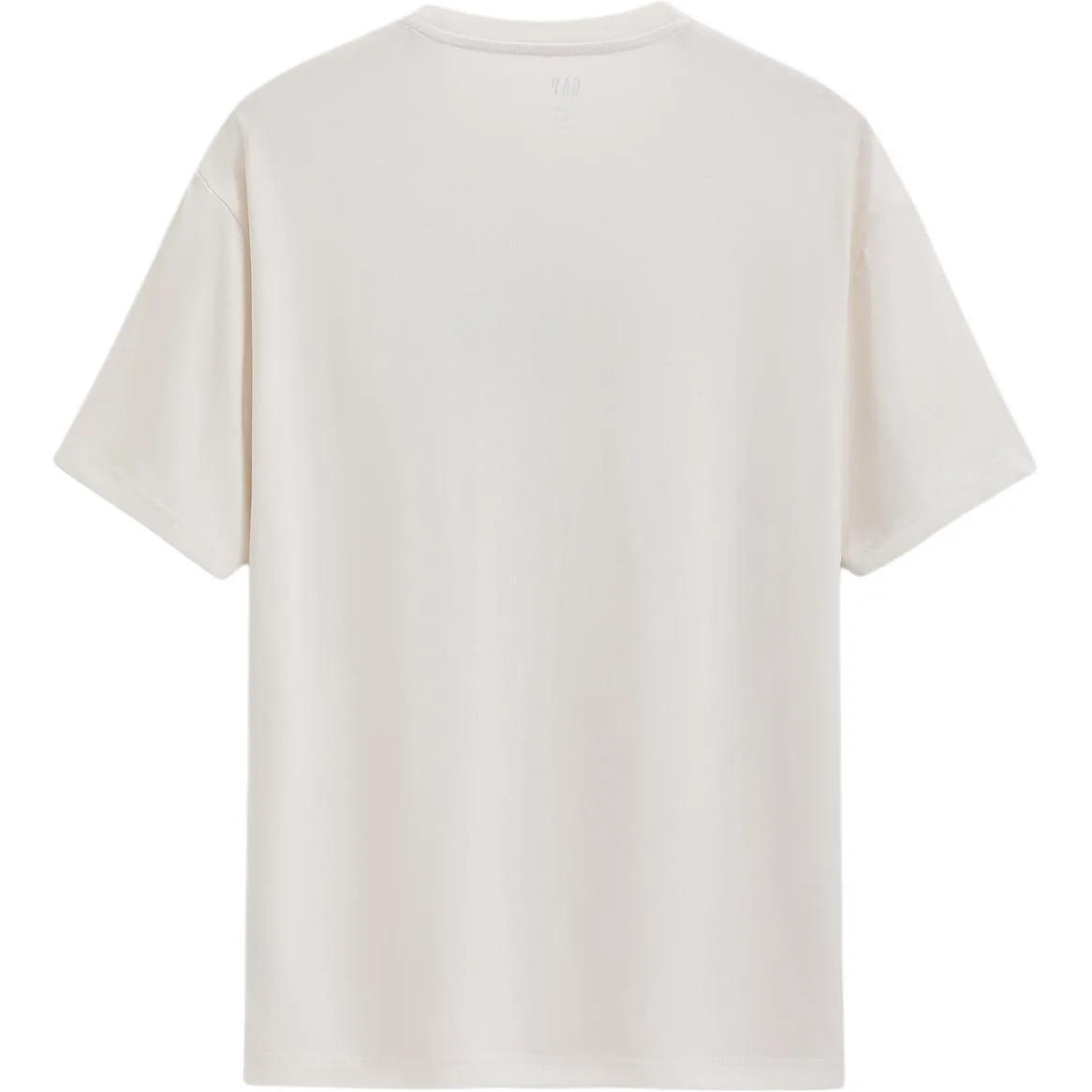 Футболка Unisex Crew Neck Moderate GAP, светло-серый — фото 3