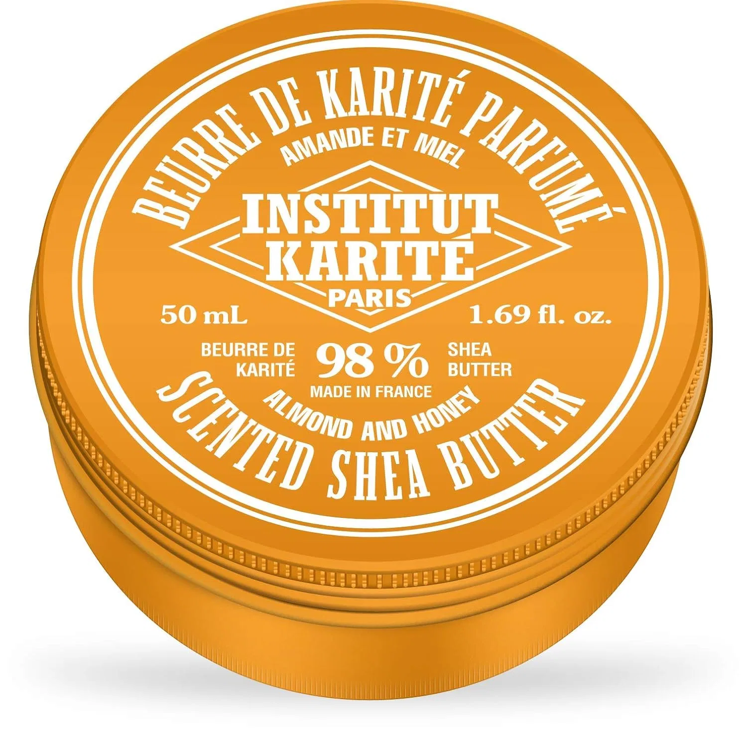 Масло ши Institut Karité Paris 98% чистое, миндаль и мед, 50 мл Institut Karite Paris