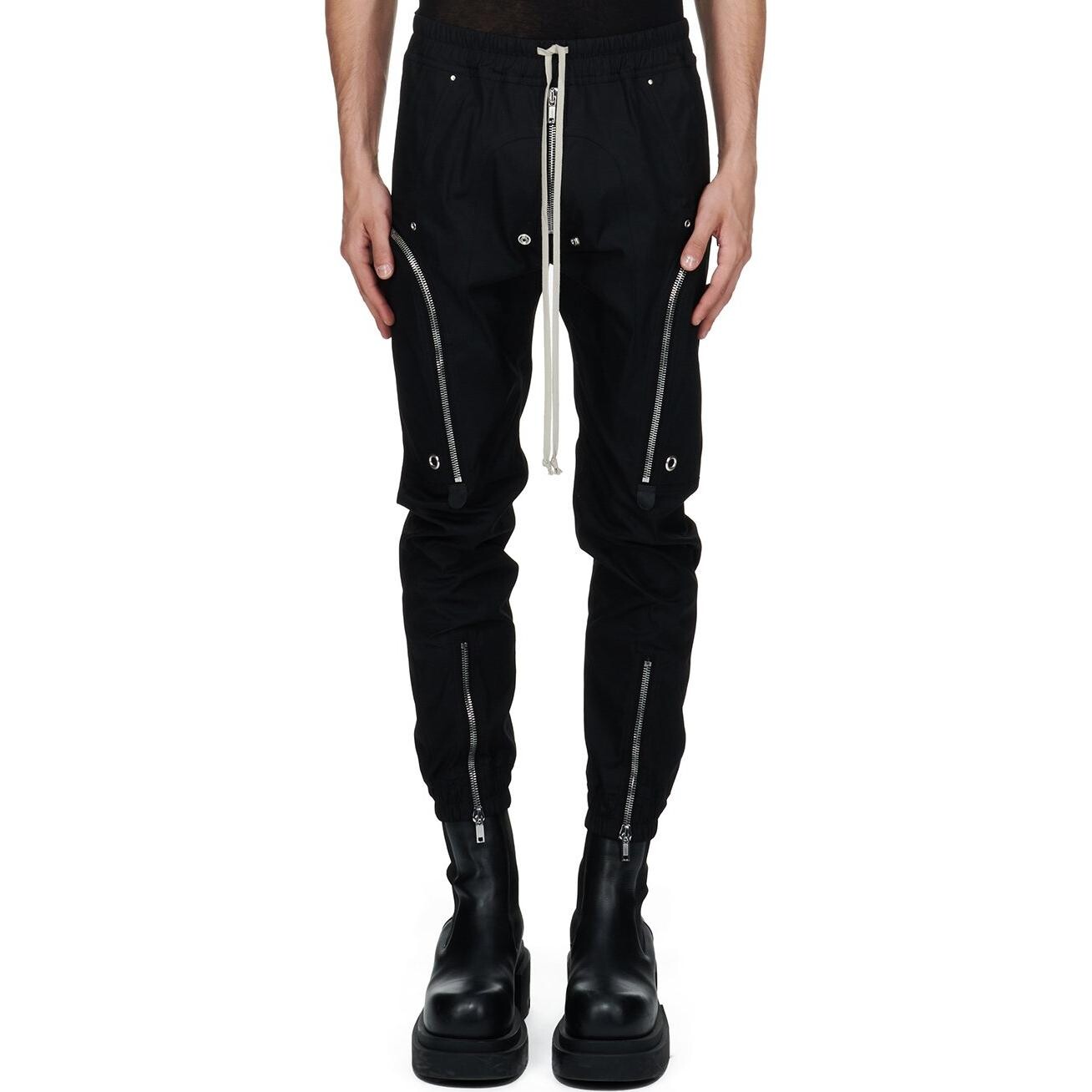 

Брюки-карго мужские черные Rick Owens, черный