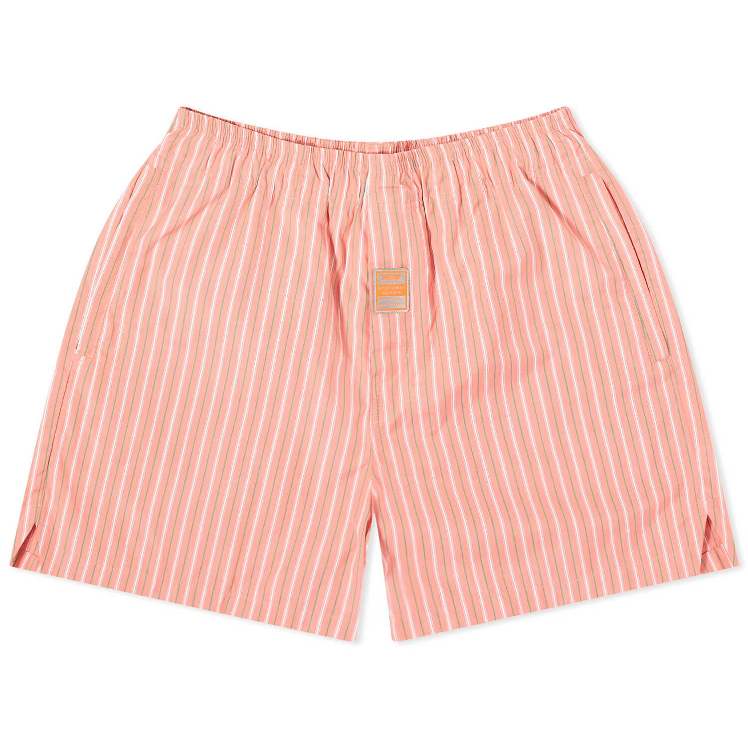 

Шорты Martine Rose Striped Boxer Shorts, цвет Pink & Green