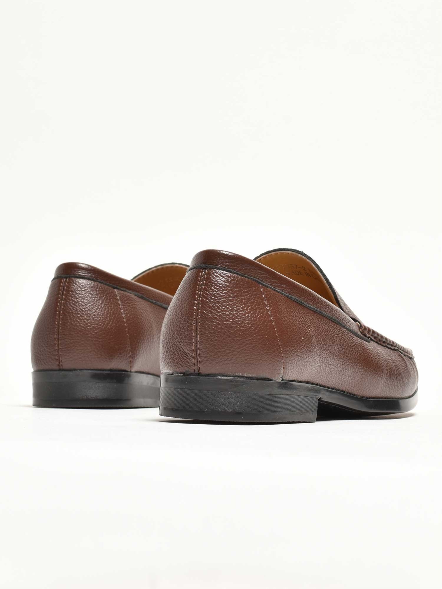 Лоферы AN AN by LUCIUS, Brown Grain — фото 3