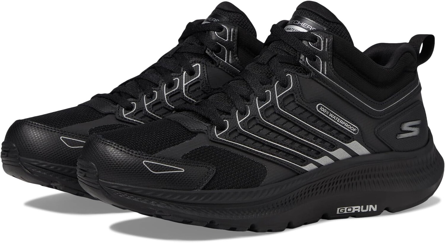 

Кроссовки SKECHERS Go Run Consistent 2.0 - 100% Waterproof, цвет Black/Black