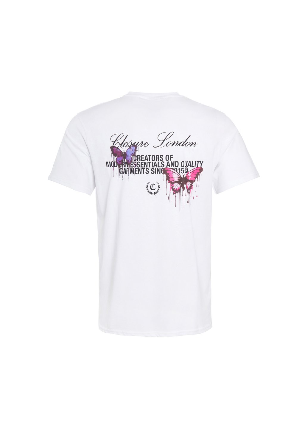 

Футболка с принтом STACKED TEXT TEE CLOSURE London, белый