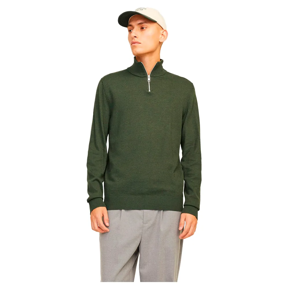 

Свитер Jack & Jones Emil Half Zip, зеленый