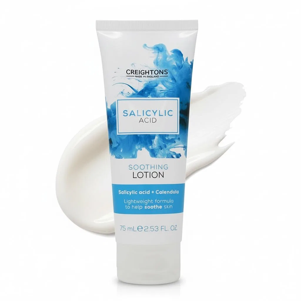 Лосьон Creightons Salicylic Acid — Успокаивающий с салициловой кислотой и календулой