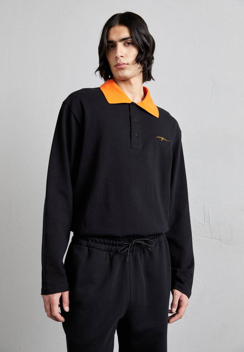 

Рубашка с длинным рукавом MSGM, цвет black