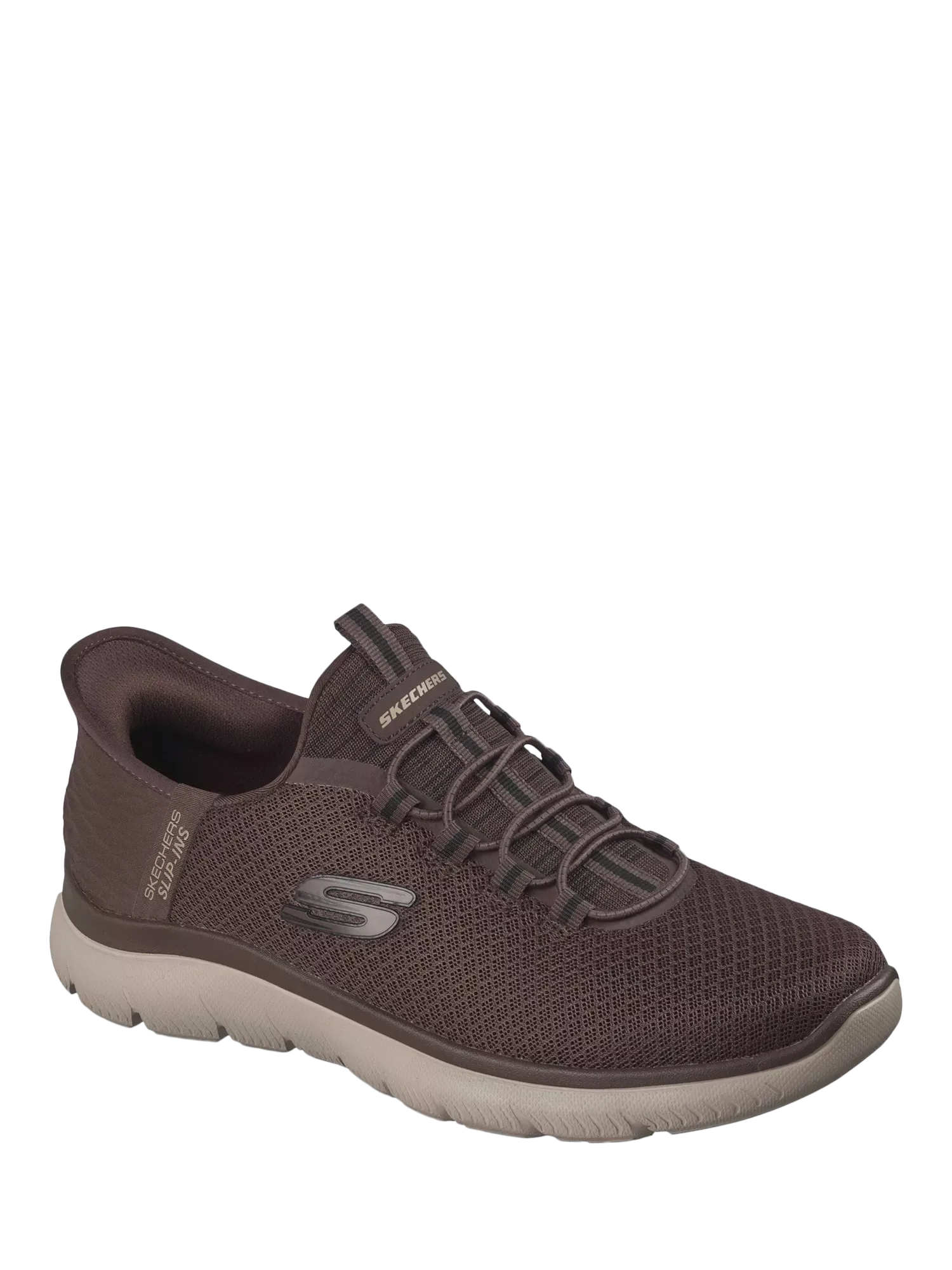 Кроссовки Summits Slip-in Skechers, Chocolate — фото 2