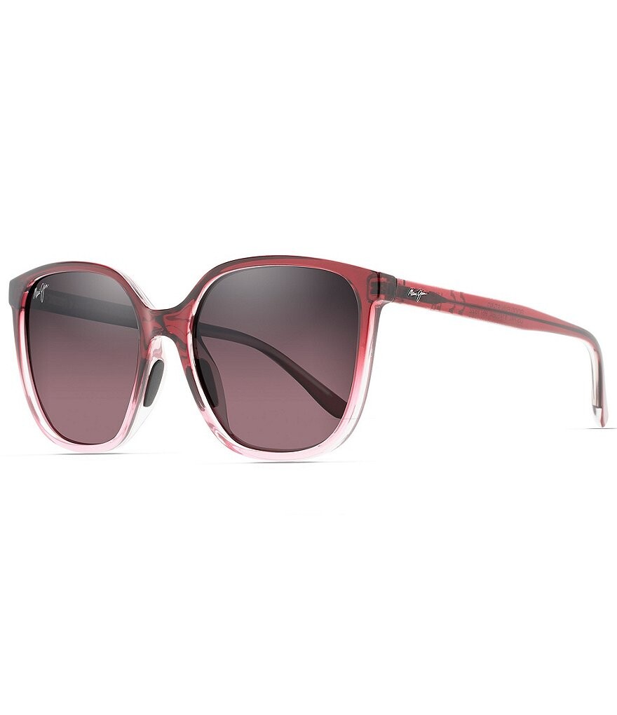 

Женские солнцезащитные очки Maui Jim Good Fun PolarizedPlus2 57 мм с эффектом бабочки, розовый