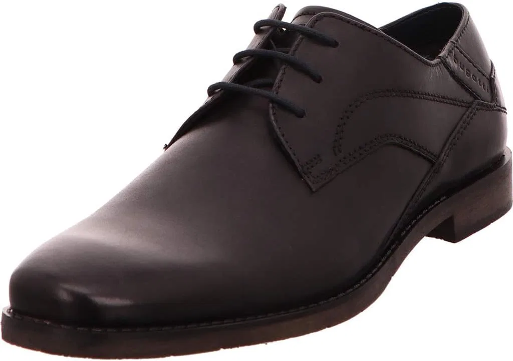 Мужские туфли на шнуровке Bugatti Derby 313230031000, Black