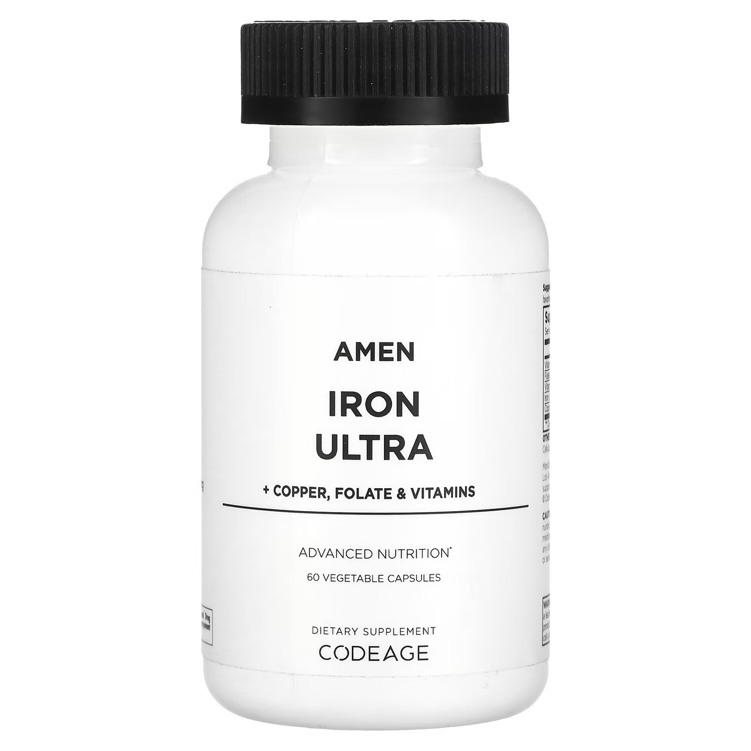 

Железо Codeage Amen Iron Ultra, 60 капсул
