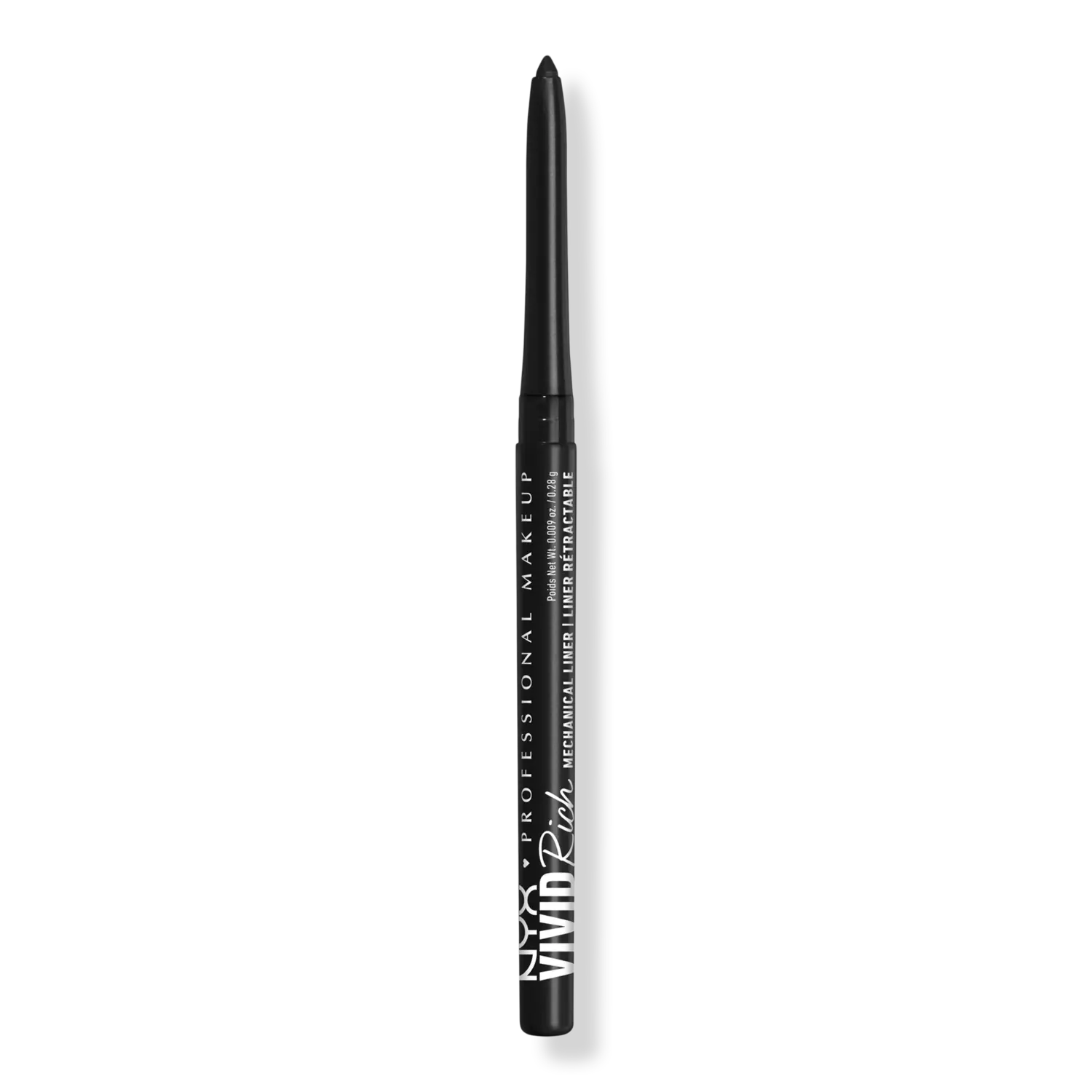 

Выдвижной механический карандаш для подводки глаз Vivid Rich NYX Professional Makeup, Always Onyx
