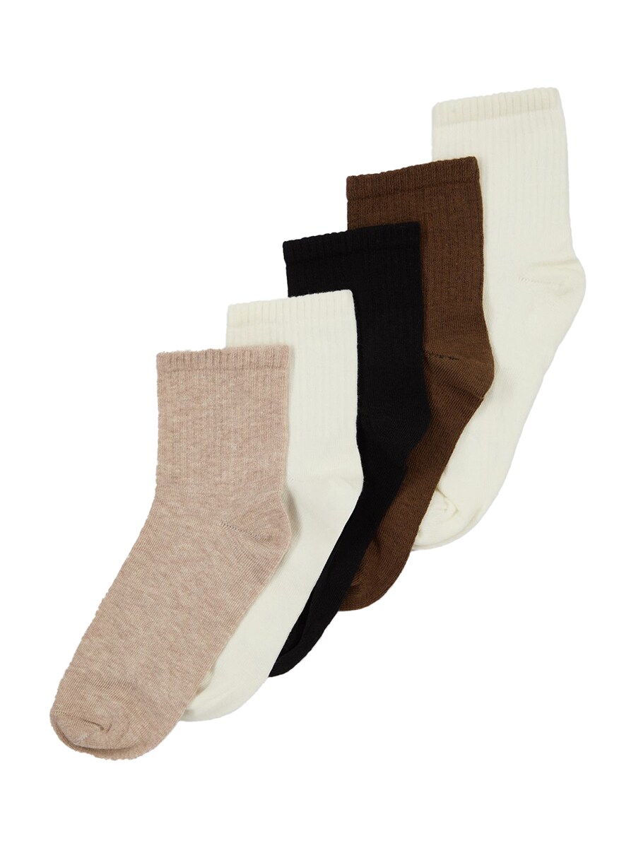 

Носки Trendyol, цвет mottled beige/Brown/Black/White