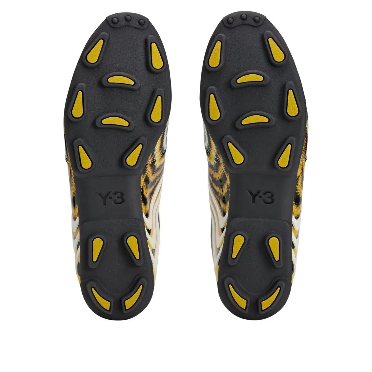 Кроссовки Adidas Y-3 F50 Tunit Beast Pack 'Gold Tiger' KK3652, серый — фото 4