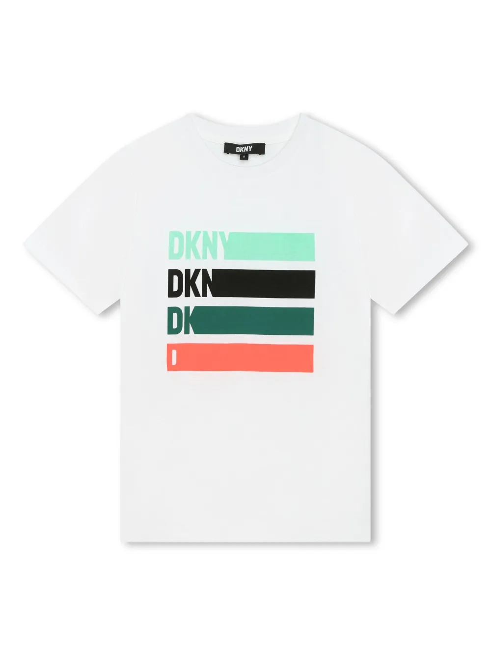 

Футболка в полоску Dkny Kids, белый