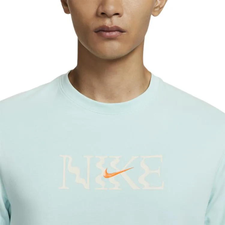 Nike Футболка мужская ледяной нефритовый зеленый — фото 3
