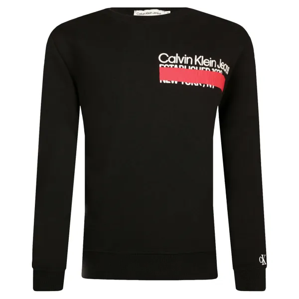 

Толстовка обычного кроя Calvin Klein, черный