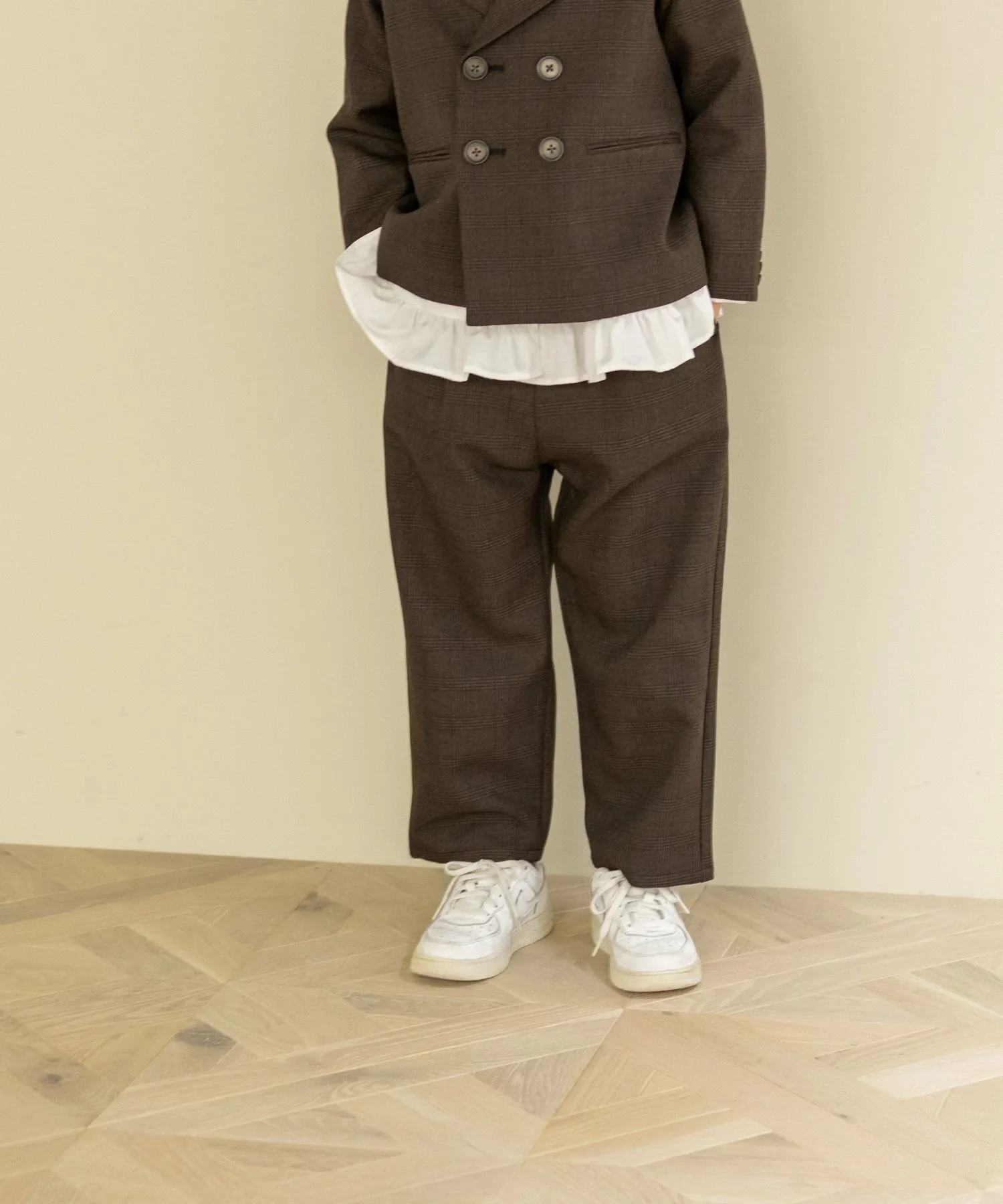 Прямые брюки Lanatec Lowrys Farm, Brown check (50)