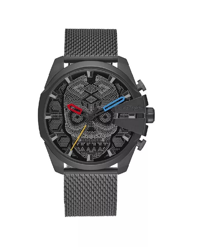 

Мужские часы-браслет из бронзовой сетки 53 мм Ed Hardy