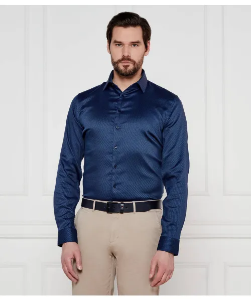 

Рубашка Slim fit Calvin Klein, синий