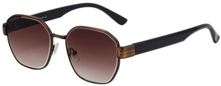 

Уникальные панк-солнцезащитные очки Polygon для женщин, винтажные солнцезащитные очки неправильной формы, модные женские очки с защитой от УФ-излучения UV400 MTZJH, C2brown