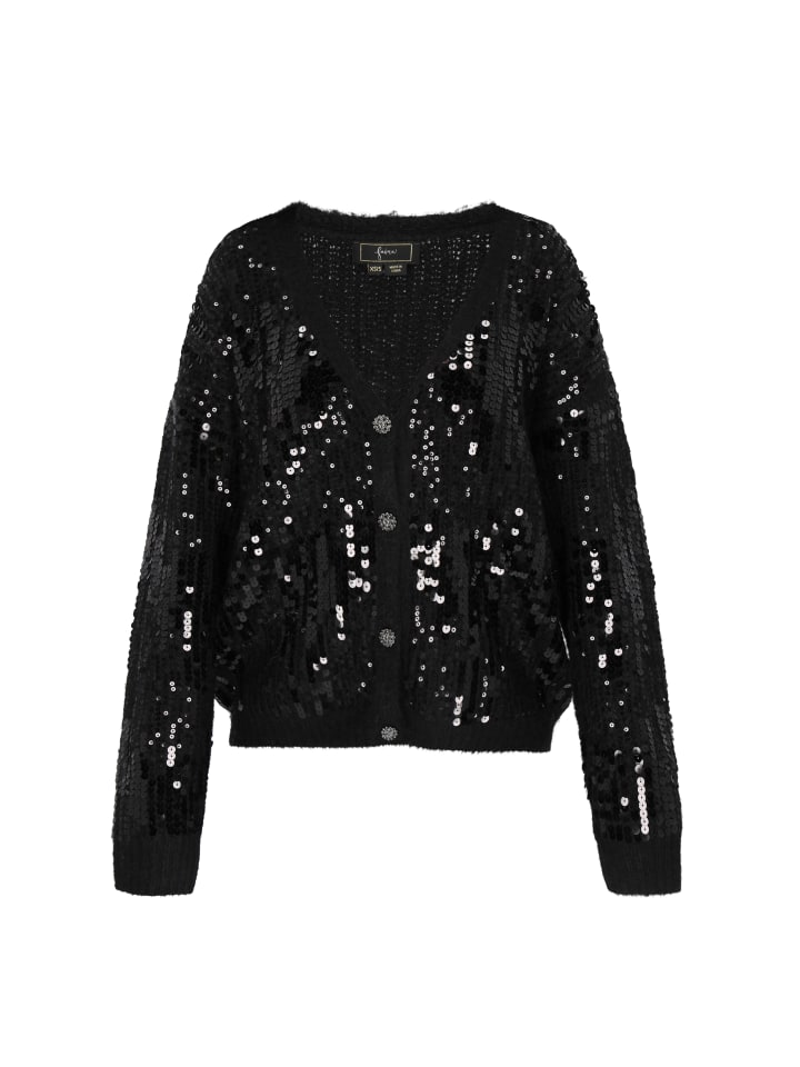 

Faina Женский кардиган черного цвета