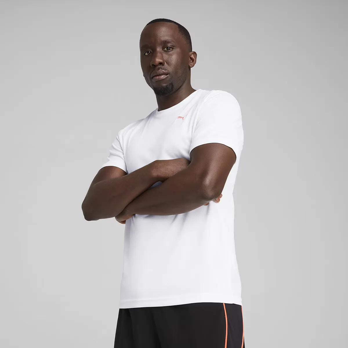 

Футболка Puma Men's Graphic Running Faster M, белый