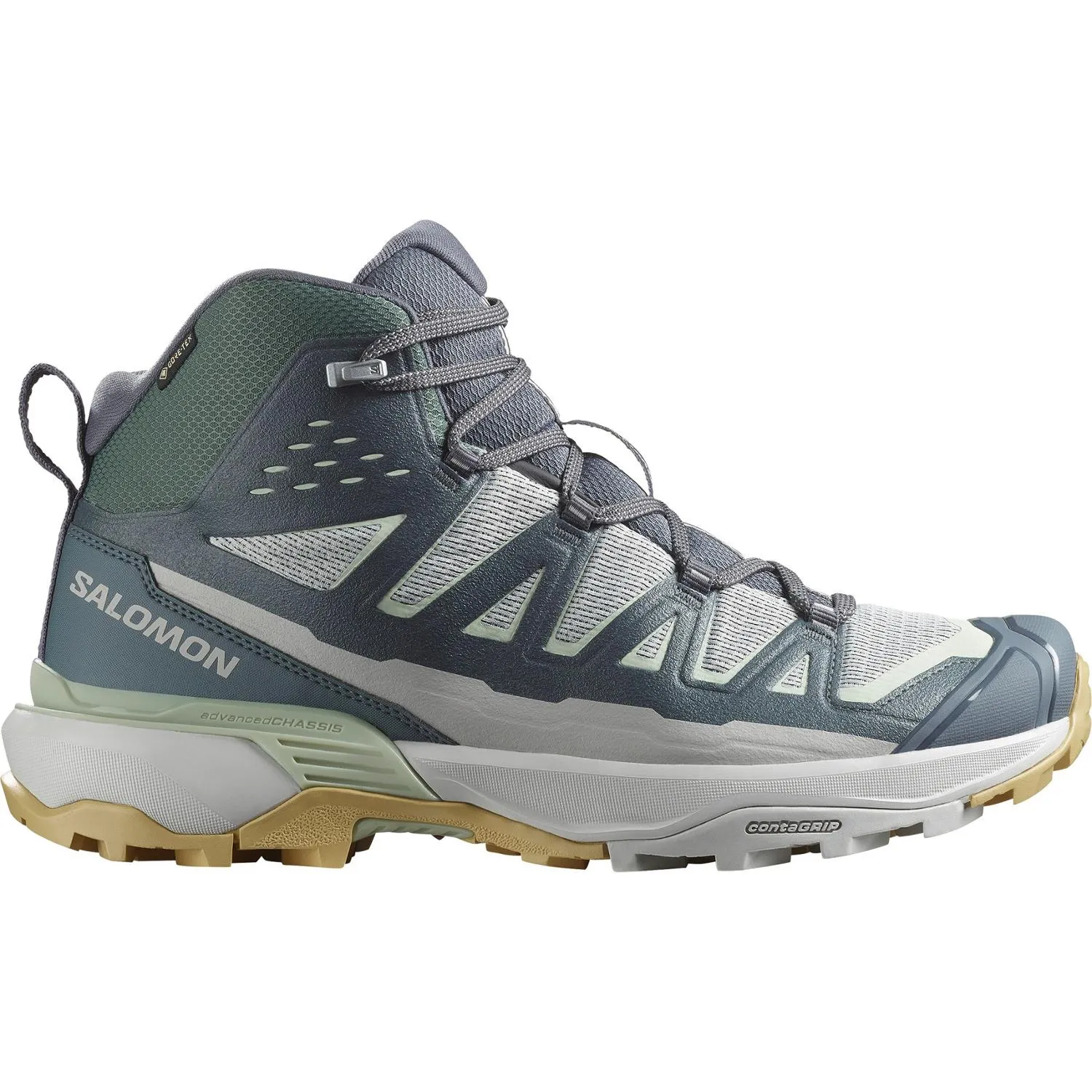 

Мужские треккинговые ботинки Salomon, Gray Violet/Turbulence/Seafoam