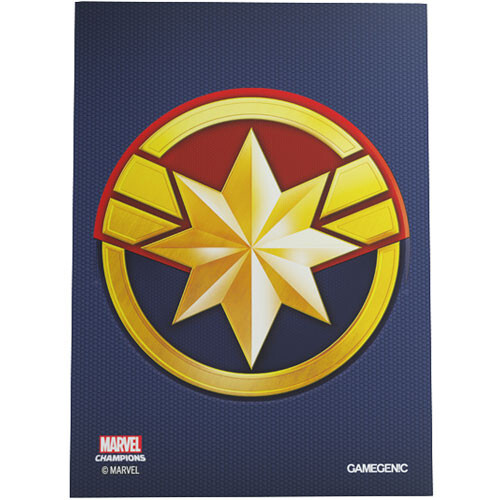 

Настольная игра Gamegenic Marvel Champions Sleeves: Captain Marvel