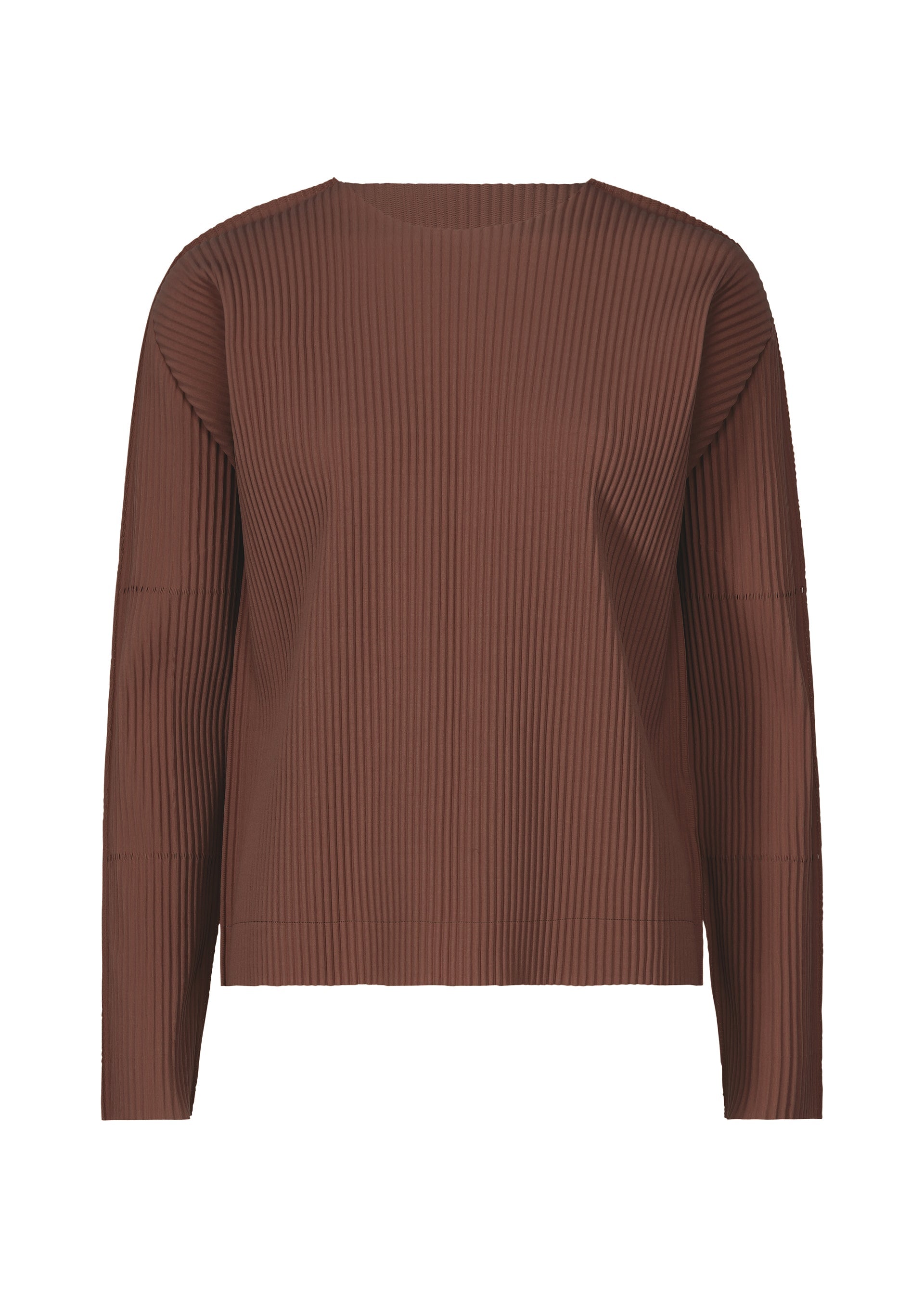 

Топ fine knit pleats color 1 Me Issey Miyake, коричневый