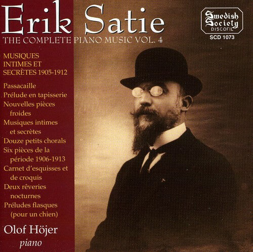 

CD диск Satie / Hojer: Complete Piano Music 4