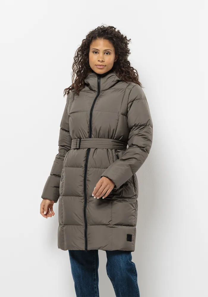 

Пуховик Jack Wolfskin "FROZEN LAKE COAT W", цвет Cold-Coffee