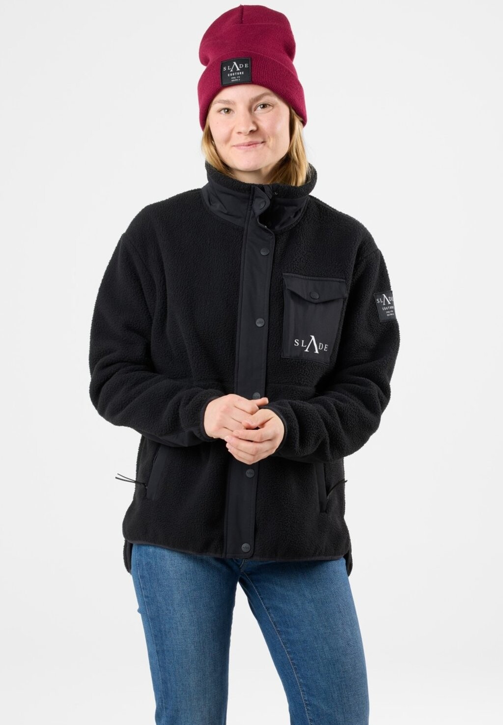 

Флисовая куртка COLORADO PILE Slade, цвет black black