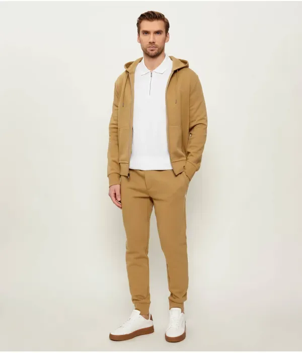 Спортивные штаны slim fit Polo Ralph Lauren, бежевый — фото 2