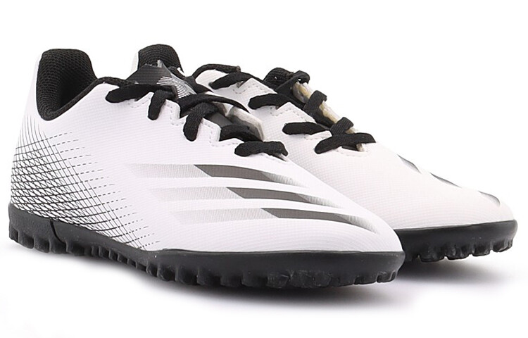 X GHOSTED Детские футбольные бутсы Детские низкие белые/черные Adidas — фото 3
