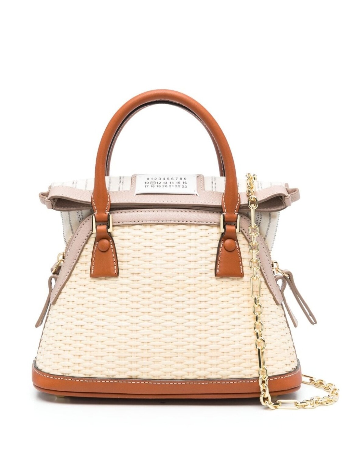 

Сумка Maison Margiela 5AC Classique из рафии, серый
