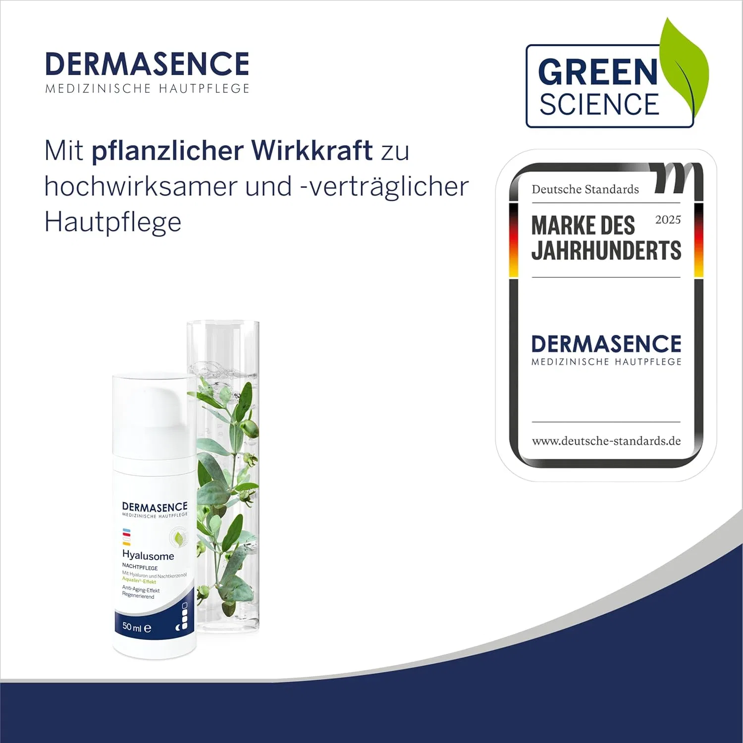 Маска для лица Dermasence — Ночной «Hyalusome» от — фото 2
