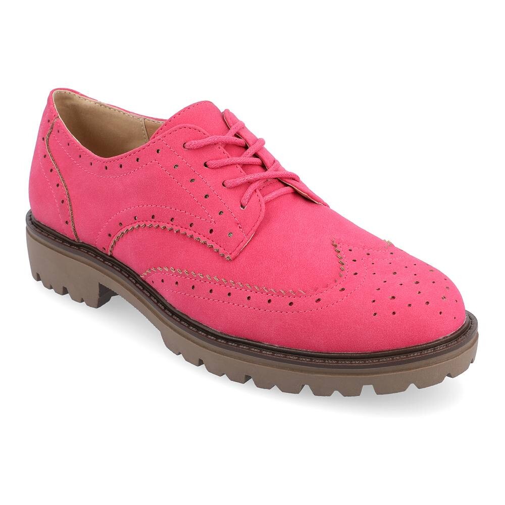 Женские оксфорды Journee Collection Claudia Tru Comfort Foam, розовый