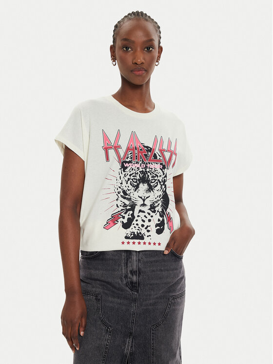 

Футболка boxy fit Wilma 12274694 Jjxx, экрю, Белый, Футболка boxy fit Wilma 12274694 Jjxx, экрю