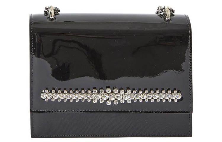 

Jimmy Choo Кожаная сумка через плечо, женская черная