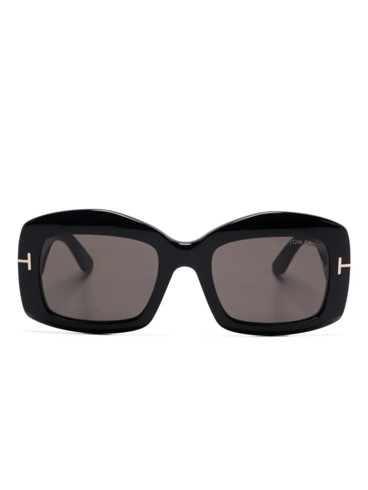 

TOM FORD Eyewear солнцезащитные очки в квадратной оправе, черный