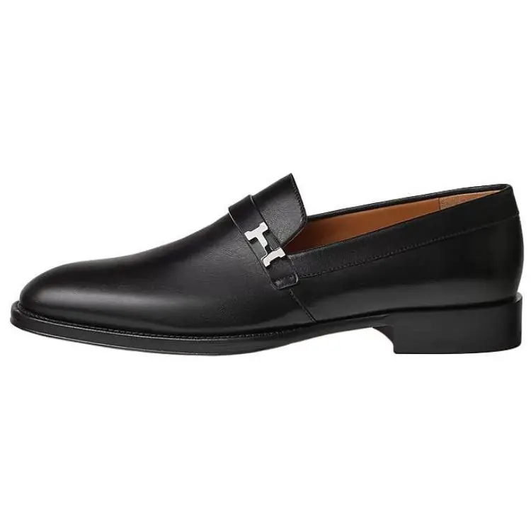

Лоферы Julio мужские черные HERMES