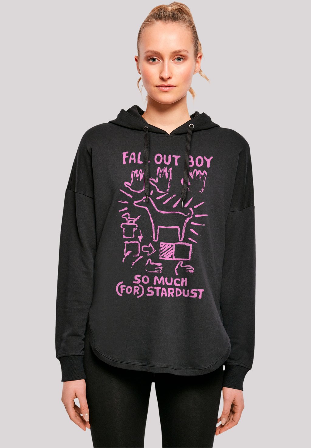 

Толстовка FALL OUT DOG SO MUCH STARDUST - Hoodie F4NT4STIC, черный