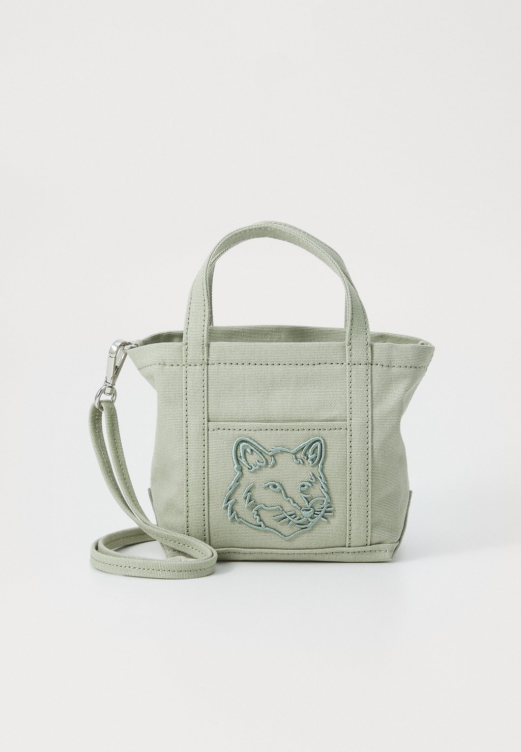 

Сумка FOX HEAD MINI UNISEX Maison Kitsuné, темно-зеленый
