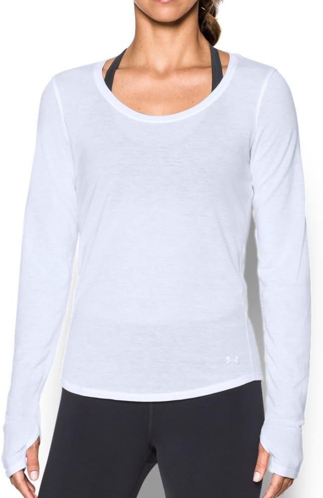 

Under Armour Женская Футболка Streaker с Длинным Рукавом, White/ White/ Reflective, Белый, Under Armour Женская Футболка Streaker с Длинным Рукавом, White/ White/ Reflective